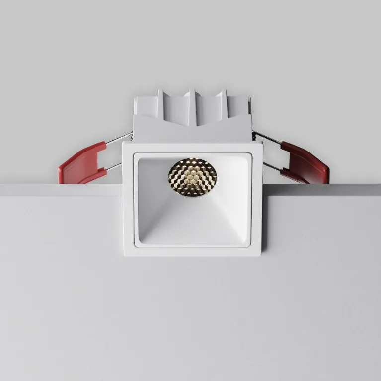 Встраиваемый светильник Maytoni Alfa LED DL043-01-10W4K-SQ-W-1