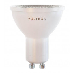Лампа светодиодная Voltega GU10 7W 4000К прозрачная VG2-S1GU10cold7W 7061