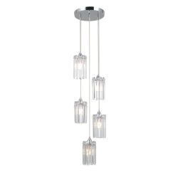 Каскадная люстра Moderli Levi V10756-5P