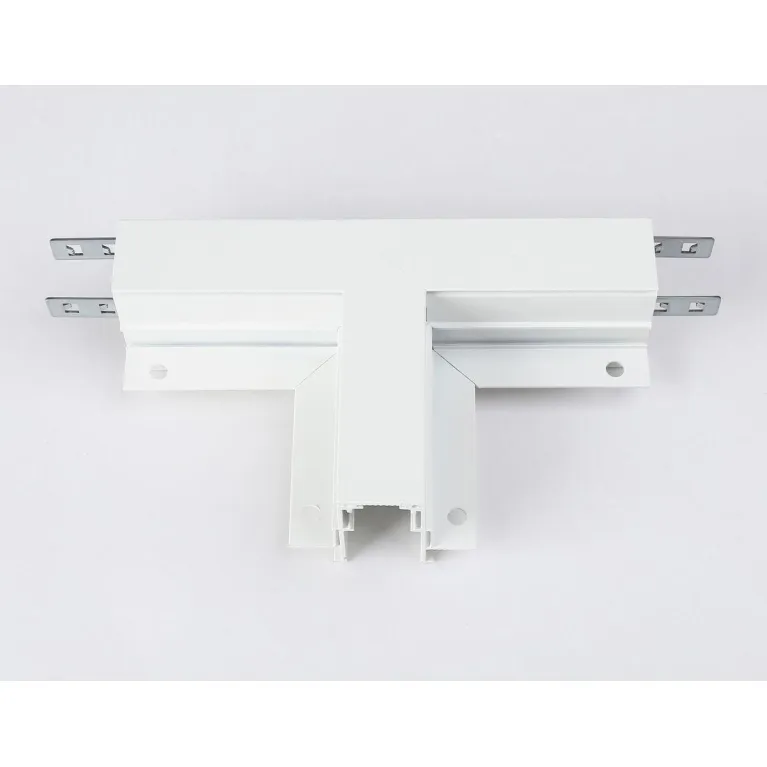 Коннектор T-образный для встраиваемого шинопровода Ambrella light Track System Magnetic GL3355