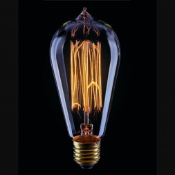 Лампа накаливания Voltega E27 60W 2200К прозрачная VG6-ST64A1-40W 5918