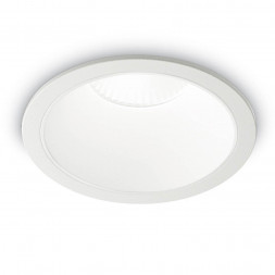Встраиваемый светодиодный светильник Ideal Lux Game Round White White