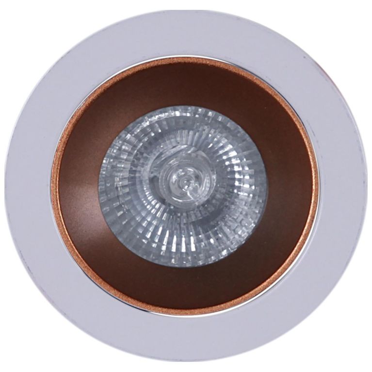 Точечный светильник Reluce 16085-9.0-001PT MR16 WT+ROSE GD