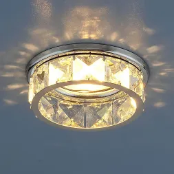 Встраиваемый светильник Elektrostandard 7275 MR16 CH/CL хром/прозрачный 4690389067037