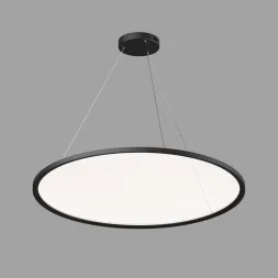 Подвесной светодиодный светильник Denkirs Veil DK6620-BK