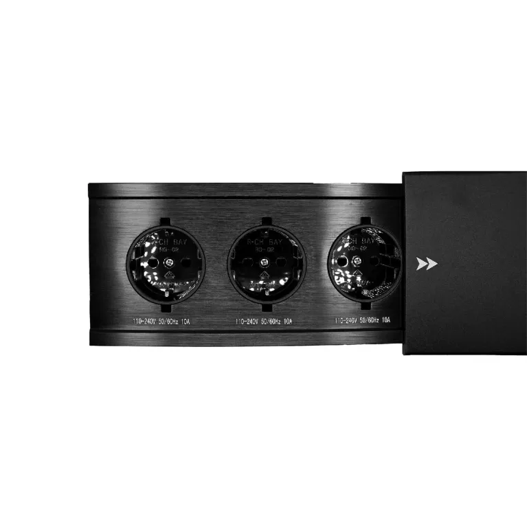 Блок розеток JX (Slide Top) (3 секции с кабелем питания) Mebax 00-00002887