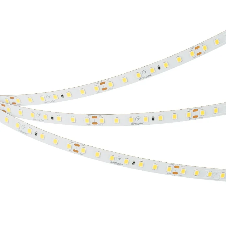 Светодиодная лента Arlight UL-A112-8mm 24V Warm2700 (7 W/m, IP20, 5m) 052764