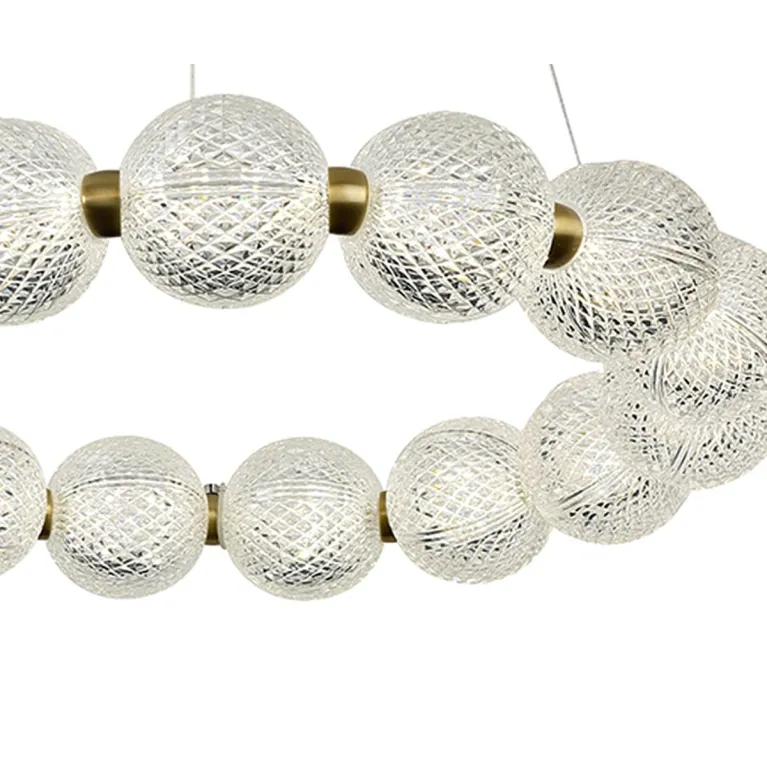 Подвесная светодиодная люстра Kink Light Клоди 07629-15,20