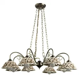 Подвесная люстра Arte Lamp Carved A5387LM-8AB