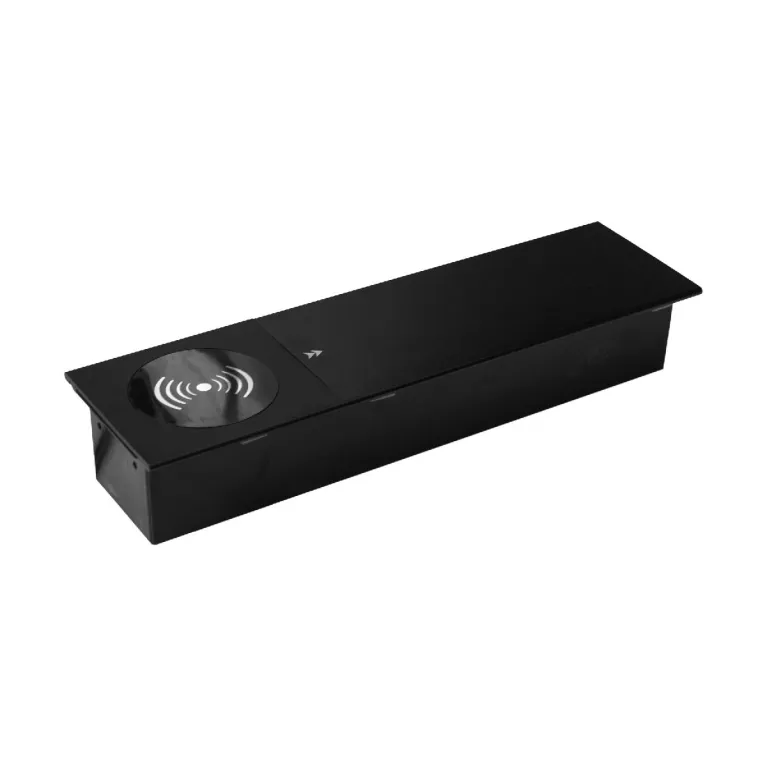Блок розеток JX (Slide Top) (2 секции RJ-45 + 2 USB беспр.зарядка с кабелем питания) Mebax 00-000028