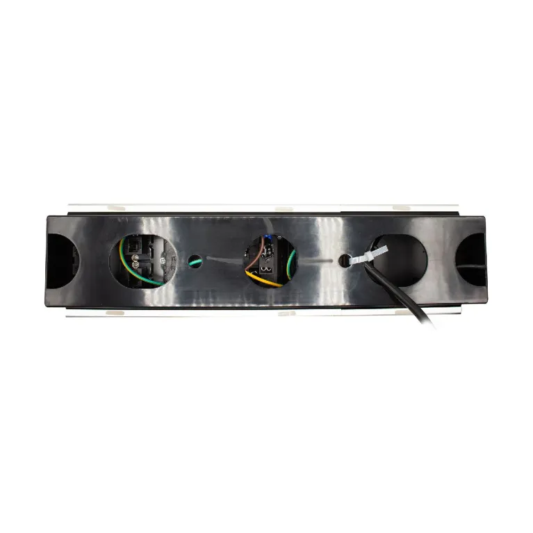 Блок розеток JX (Slide Top) (2 секции RJ-45 + 2 USB беспр.зарядка с кабелем питания) Mebax 00-000028