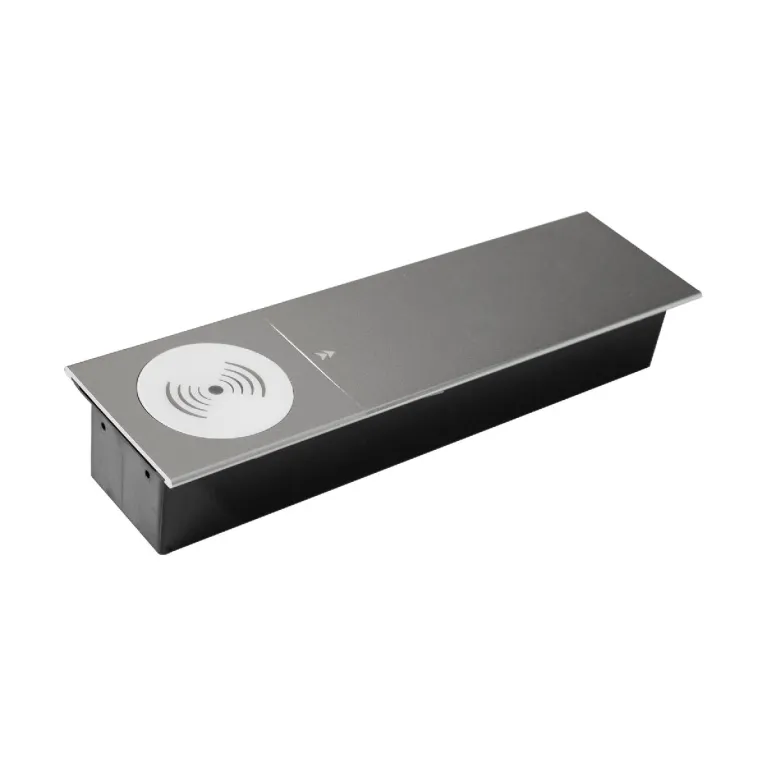 Блок розеток JX (Slide Top) (2 секции RJ-45 + 2 USB беспр.зарядка с кабелем питания) Mebax 00-000028