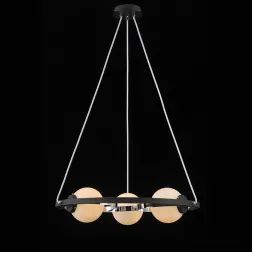 Подвесная люстра Natali Kovaltseva SPHERE 81020-3C SATIN BLACK