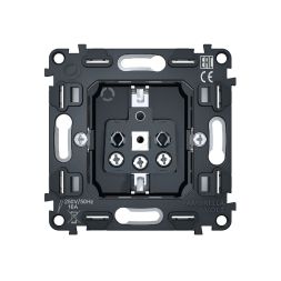 Механизм розетки с/з на винтовых зажимах Ambrella Volt Quant VM141