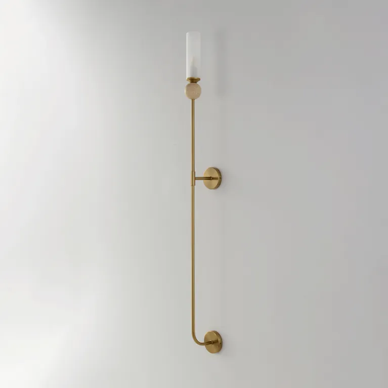 Бра Crystal Lux SIMPLY AP1.2 BRASS