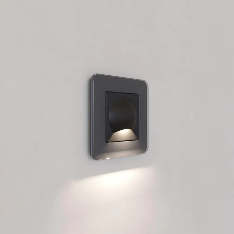 Встраиваемая LED подсветка Werkel черный матовый W1154408 4690389185571