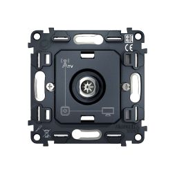 Механизм TV розетки оконечной 50-870 MHz 1dB Ambrella Volt Quant VM202