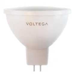 Лампа светодиодная Voltega GU5.3 7W 2800К матовая 7058