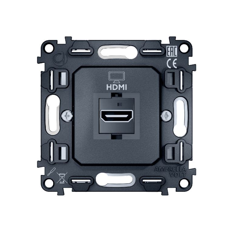 Механизм розетки HDMI 2.0 40V/500mA 2.0GHz 5-18Gbit/s Ambrella Volt Quant VM222