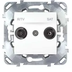 Розетка R-TV/SAT Schneider Electric Unica MGU5.454.18ZD