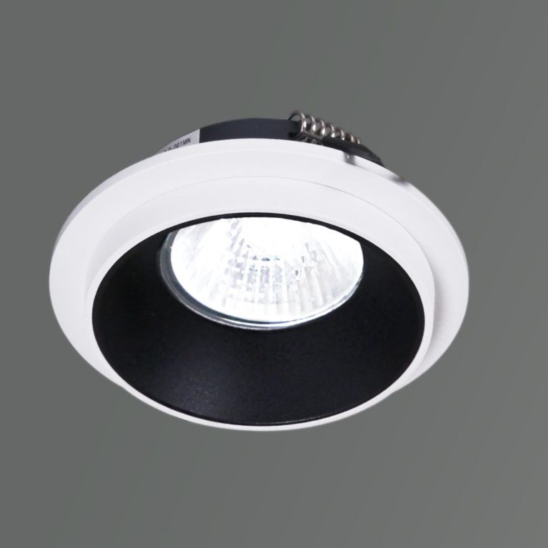 Точечный светильник Reluce 51611-9.0-001MN MR16 WH+BK