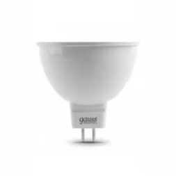 Лампа светодиодная Gauss GU5.3 7W 6500K матовая 13537