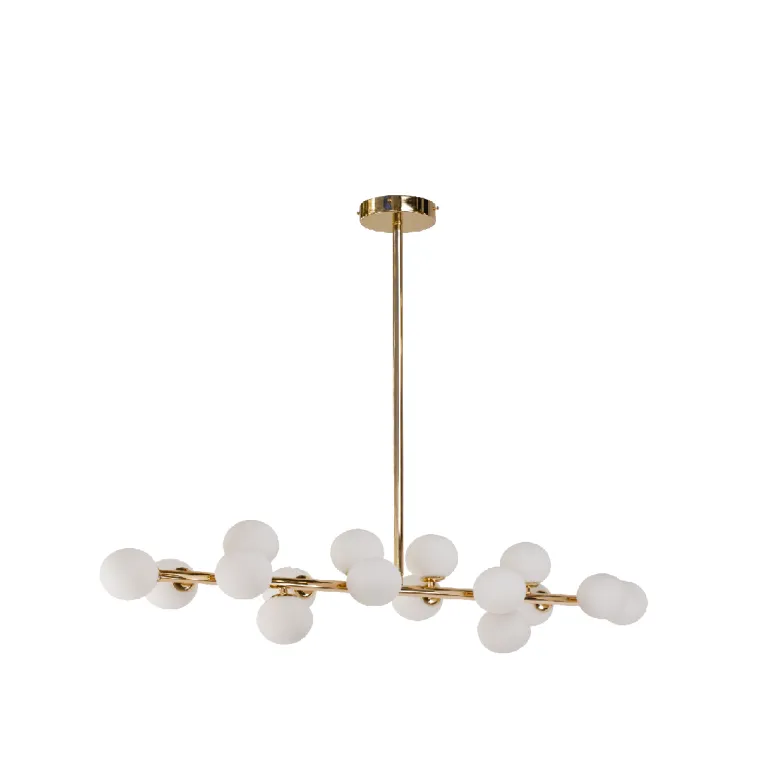 Люстра на штанге AM Group AM486 GOLD L1000