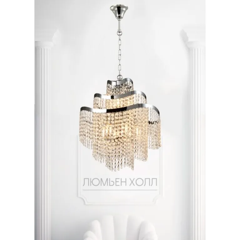Подвесная люстра Lumien Hall Markellin LH0040/9H-NK-CL