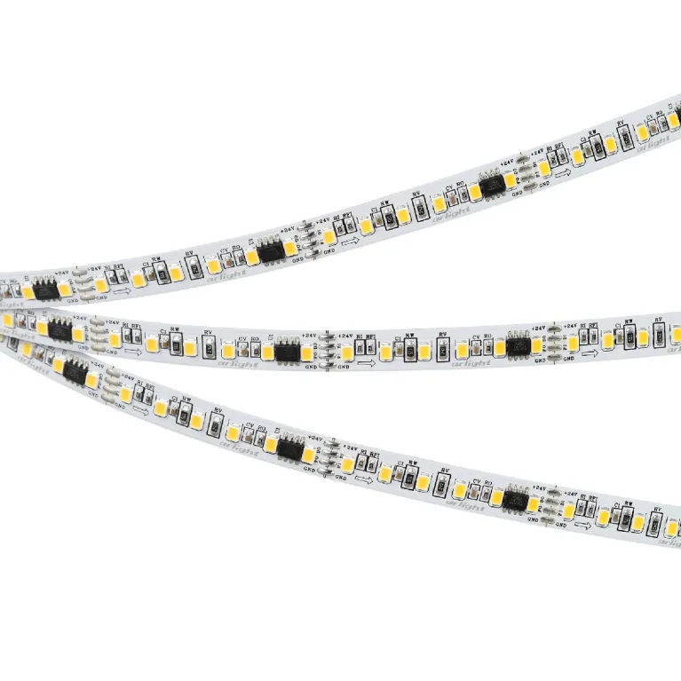 Светодиодная лента Arlight SPI-A120-10mm 24V White6000-PX6-BPT (11 W/m, IP20, 2835, 5m) 049434