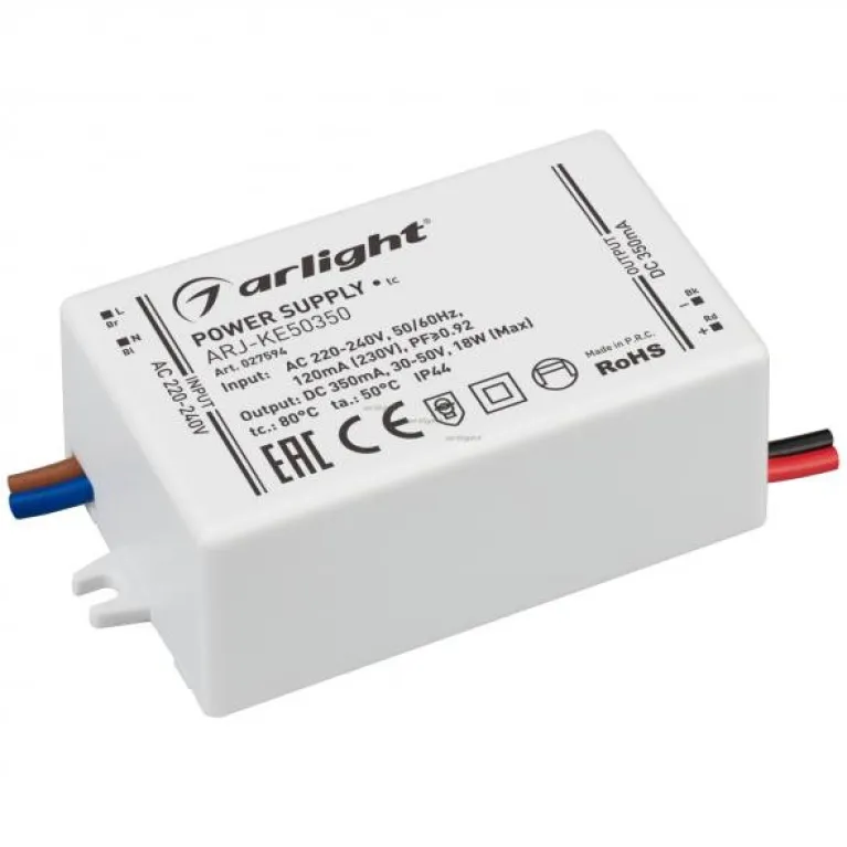 Блок питания для светодиодной ленты Arlight ARJ 027594