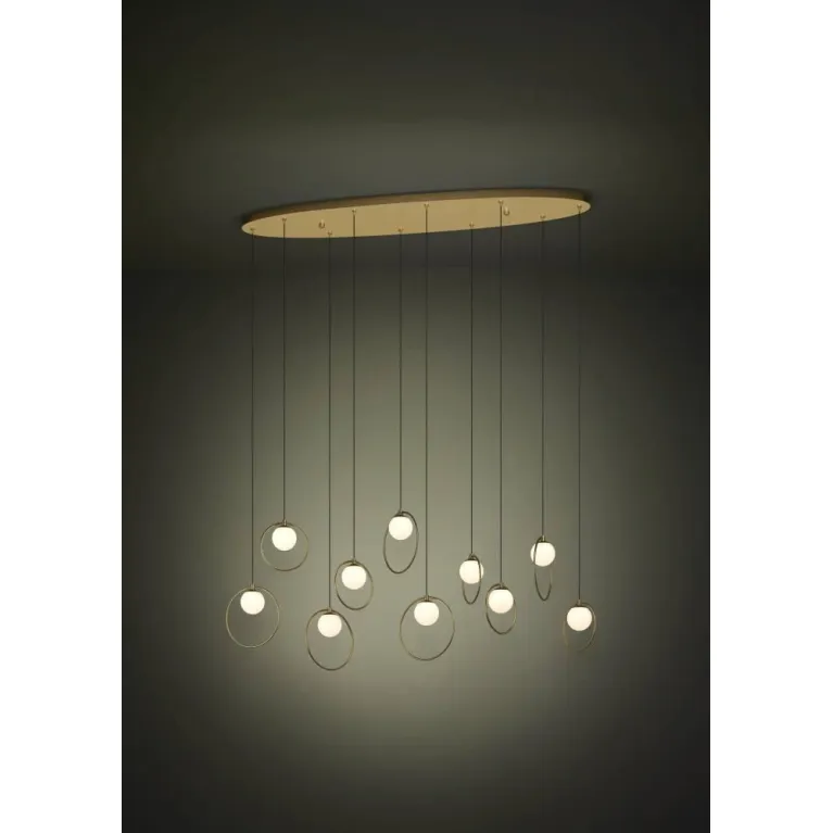 Подвесная светодиодная люстра Eglo Portocolom 390347