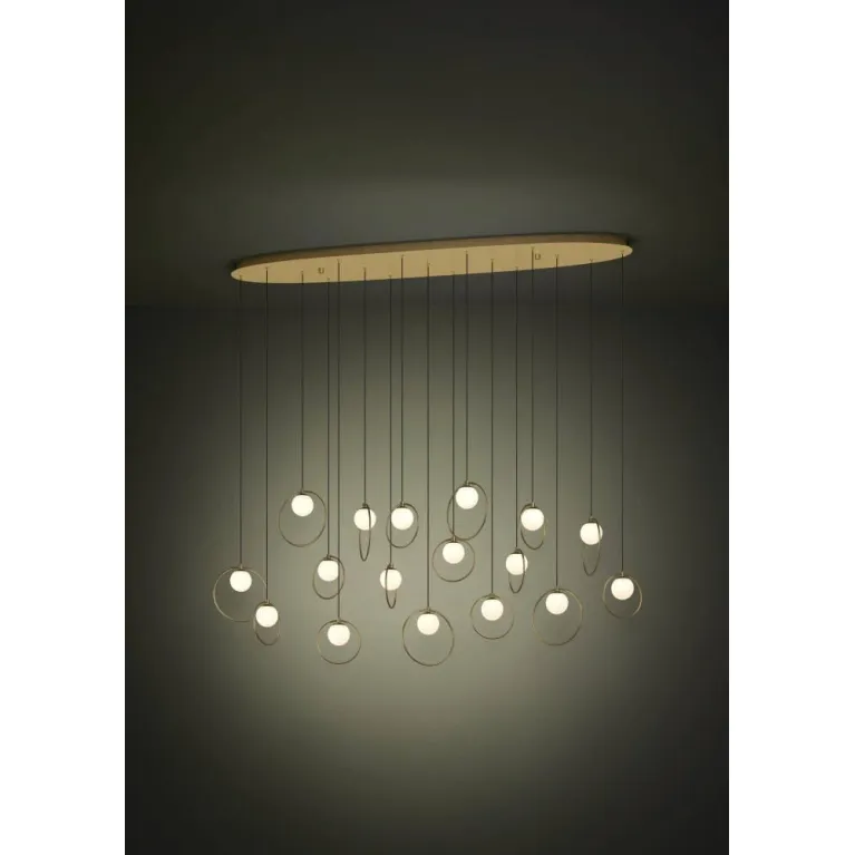 Подвесная светодиодная люстра Eglo Portocolom 390348