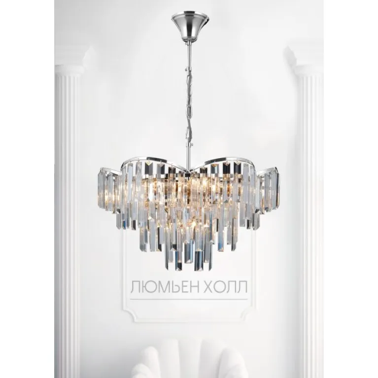 Подвесная люстра Lumien Hall Julen LH0065/8H-CR-CL