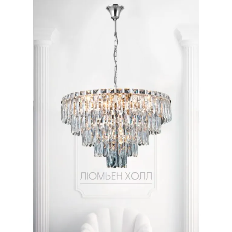 Подвесная люстра Lumien Hall Kristin LH0066/10H-CR-CL