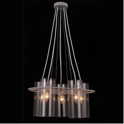 Подвесная люстра Natali Kovaltseva HELSINKI II 81060-5C STAIN GRAY
