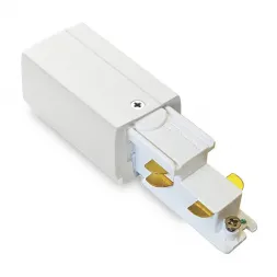 Питание левый Ideal Lux Link Trimless Main Connector Left WH Dali
