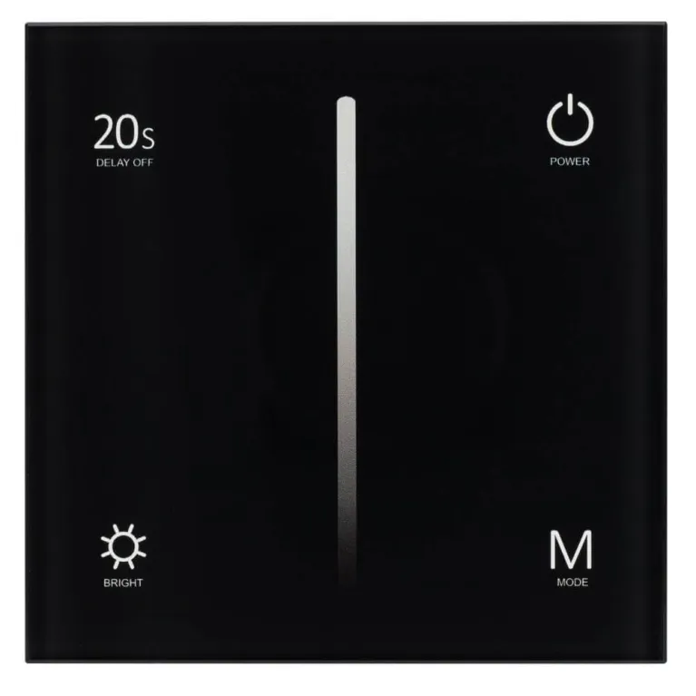 Панель Arlight Smart-P36-Dim-IN Black (230V, 1.2A, Triac, Sens, 2.4G) 028110