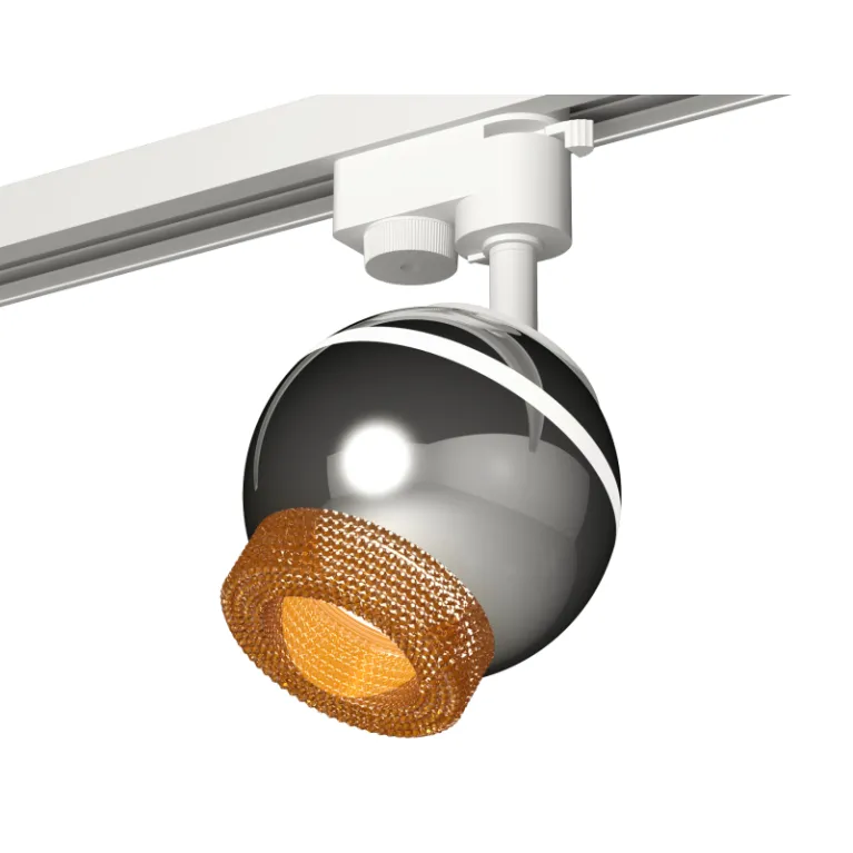 Трековый однофазный светильник с подсветкой Ambrella Light Track System XT1104005 (A2520, C1104, N71