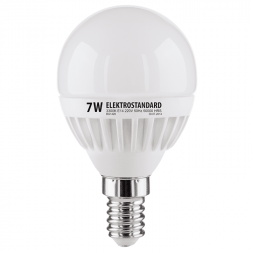 Лампа светодиодная E14 7W 4200K матовая 4690389061646
