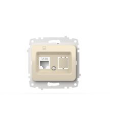 Компьютерная розетка (Cat 6) ELBI Jazz 607-000300-247