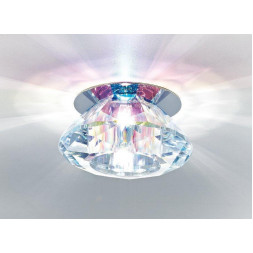 Встраиваемый светильник Ambrella light Crystal D8016 Multi/CH