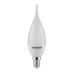 Лампа светодиодная SMD E14 6W 3300K матовая 4690389054976