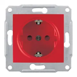 Розетка Schneider Electric Sedna с/з со шторками 16A 250V SDN3000341