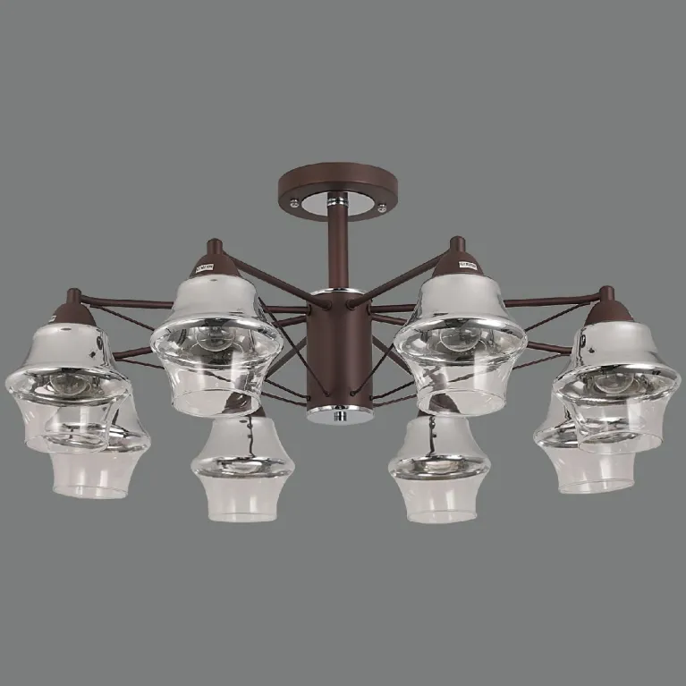 Люстра на штанге Illumico IL1303-8CPA-19 CF CR