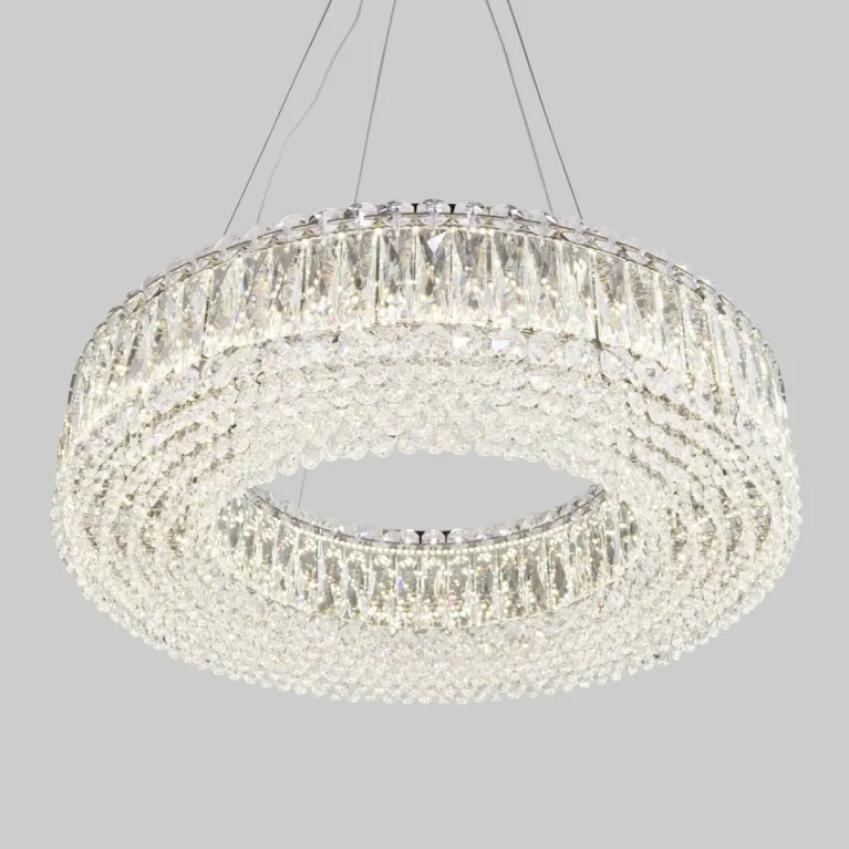 Подвесная люстра Eurosvet Iride 101007 LED хром a071458