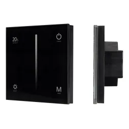 Панель Arlight Smart-P35-Dim-IN Black (230V, 0-10V, Sens, 2.4G) 028113