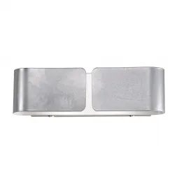 Настенный светильник Ideal Lux Clip AP2 Mini Argento