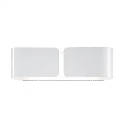 Настенный светильник Ideal Lux Clip AP2 Small Bianco