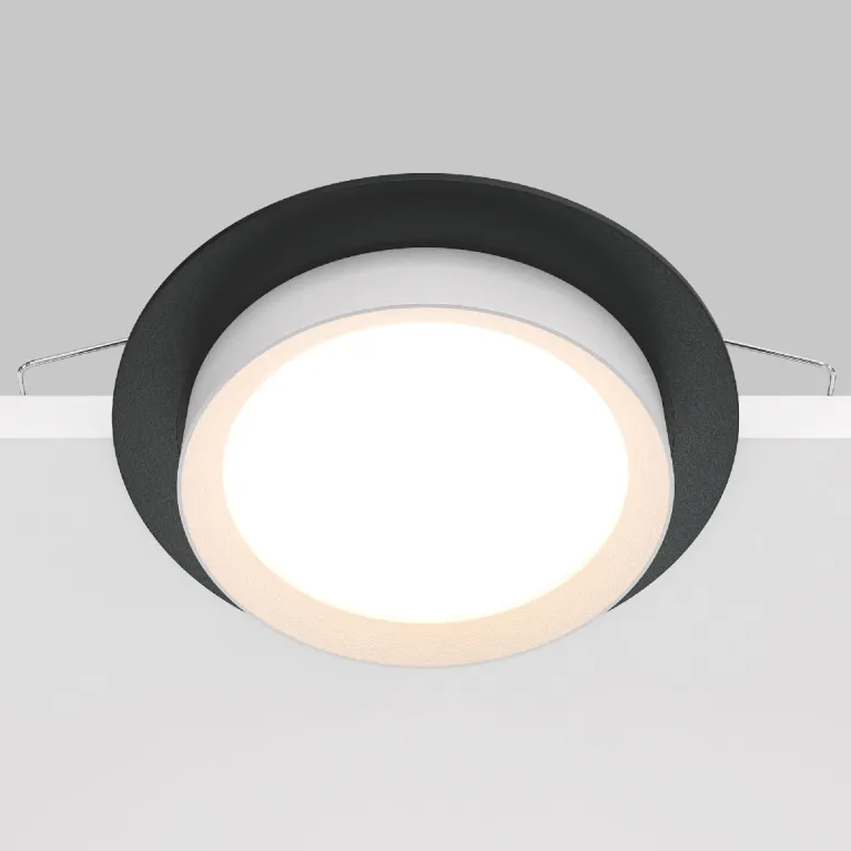 Встраиваемый светильник Maytoni Technical Hoop DL086-GX53-RD-BW