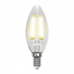 Лампа светодиодная филаментная (UL-00003247) E14 7,5W 4000K прозрачная LED-C35-7,5W/NW/E14/CL GLA01T Лампа светодиодная филаментная (UL-00003247) E14 7,5W 4000K прозрачная LED-C35-7,5W/NW/E14/CL GLA01T